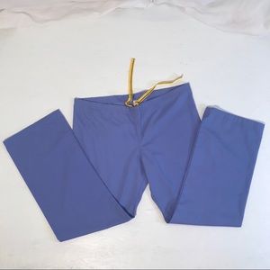 🟣XSP Periwinkle Scrub Pants W/ Drawstring